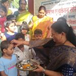 श्रीमंत निर्मलादेवी प्राथमिक विद्यामंदिरात नवागत विद्यार्थ्यांचे उत्साहात स्वागत