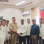 *पत्रकारांना धमकी देणाऱ्या खासदार संजय दिना पाटील यांचा फलटणमध्ये जाहीर निषेध; भारतीय पत्रकार संघाचे प्रशासनाला निवेदन*