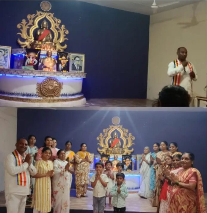 भाद्रपद पौर्णिमेनिमित्त महिलांनी धम्मकार्याला गती द्यावी  — आयु. चंद्रकांत मोहिते
