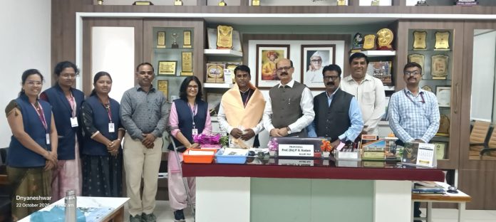 मुधोजी महाविद्यालयाचे प्रा. ललित वेळेकर यांना पीएच.डी. प्रदान