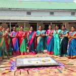 मुधोजी प्राथमिक विद्यामंदिरात भोंडल्याचा उत्साहात उत्सव साजरा.