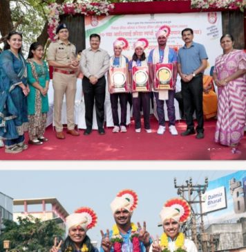 *जपान आशियाई क्रीडा स्पर्धेत यश मिळवलेल्या गुणवंत खेळाडूंची भव्य गौरव रॅली*