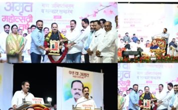 *तात्यांच्या ७५ वर्षांच्या सामाजिक व सार्वजनिक कार्याचा गौरव* *मंत्री जयकुमार गोरे यांच्यासह दिग्गज मान्यवरांची उपस्थिती; सुरवडीत अभिष्टचिंतन सोहळ्यास उत्स्फूर्त प्रतिसाद*