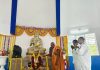 बुद्धमूर्तीच्या प्रतिष्ठापनेबरोबरच बुद्धविचारांचे आचरण आणि बाबासाहेबांचे संकल्प पूर्ण करण्याचे आवाहन