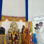 बुद्धमूर्तीच्या प्रतिष्ठापनेबरोबरच बुद्धविचारांचे आचरण आणि बाबासाहेबांचे संकल्प पूर्ण करण्याचे आवाहन