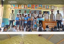 जि. प. शाळा राजाळा सर्कल (सोनगाव बंगला) च्या विद्यार्थ्यांची केंद्रस्तरीय बालक्रीडा स्पर्धेत दमदार कामगिरी विजयी खेळाडूंचा शाळा व्यवस्थापन समिती व डॉ. बाबासाहेब आंबेडकर अभ्यासिकेच्या वतीने सत्कार; शालेय साहित्याचे वाटप